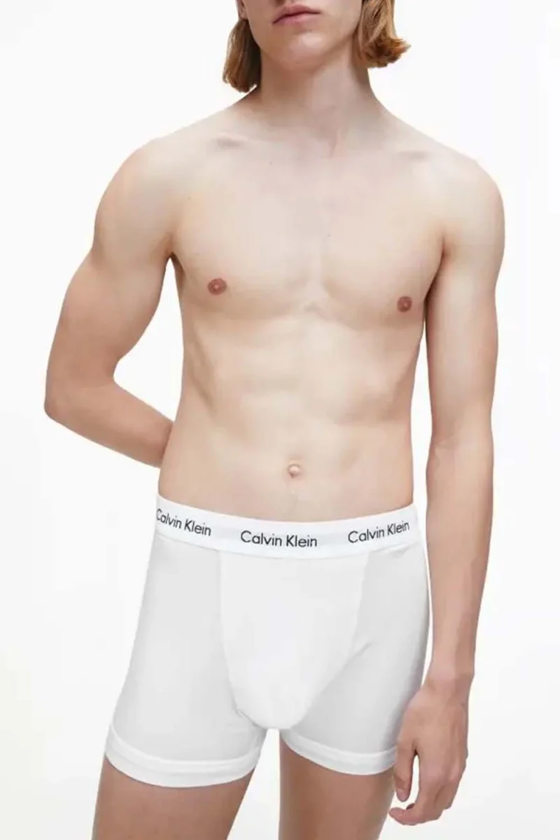 Бельо Trunk 3Pk 0000U2662G 100 white — снимка 2