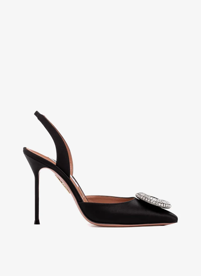Обувки на ток 'Crystal Hoop' Aquazzura