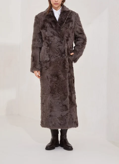 Палто 'Wavy shearling' Brunello Cucinelli — снимка 5