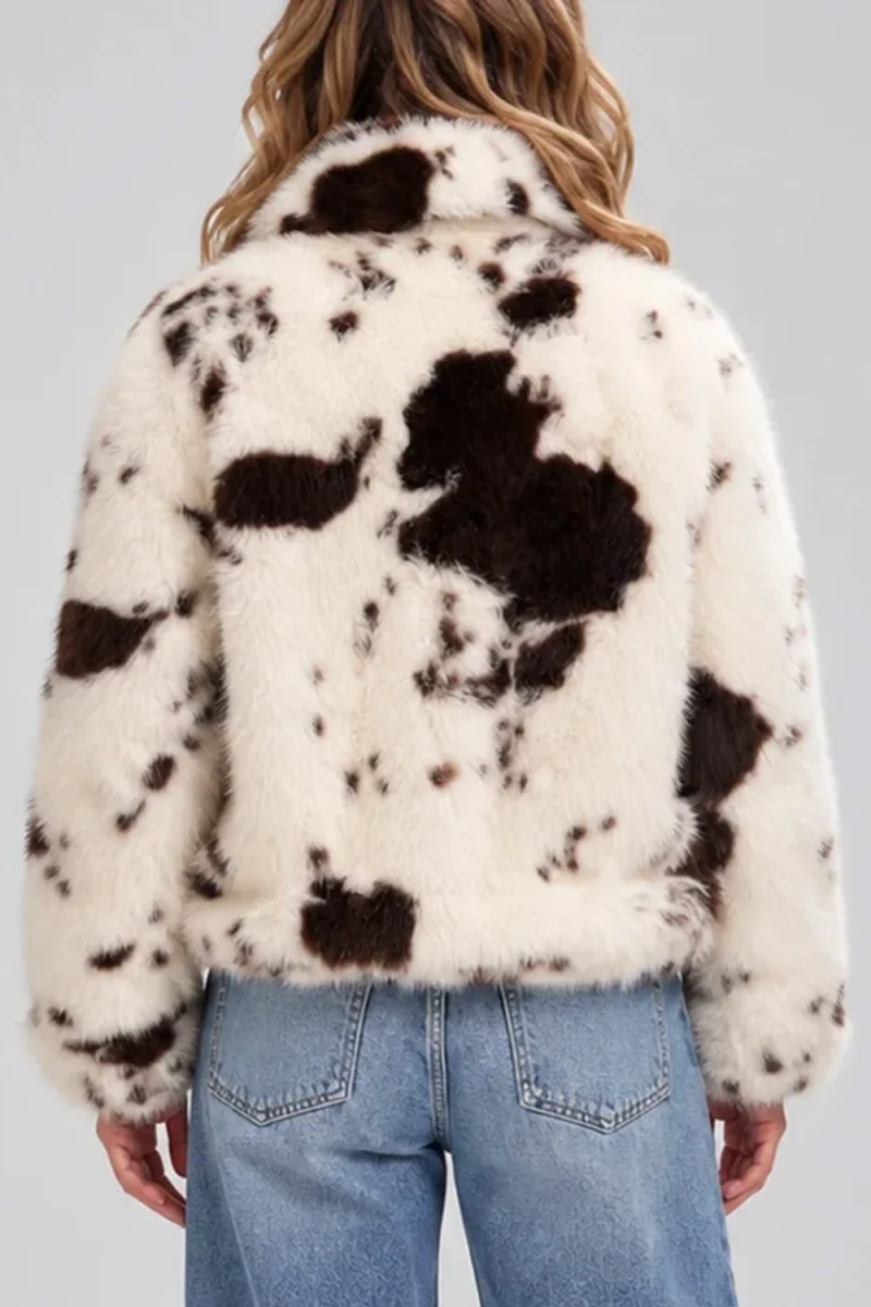 Кожено палто Aveline Fur-Pelliccia AVL004-00186M cow 01 — снимка 2