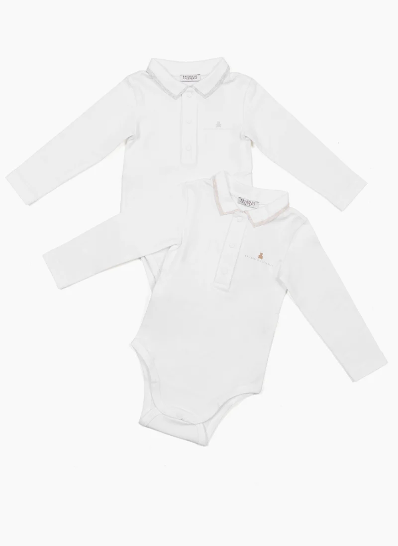 Сет бодита Brunello Cucinelli Kids 24M