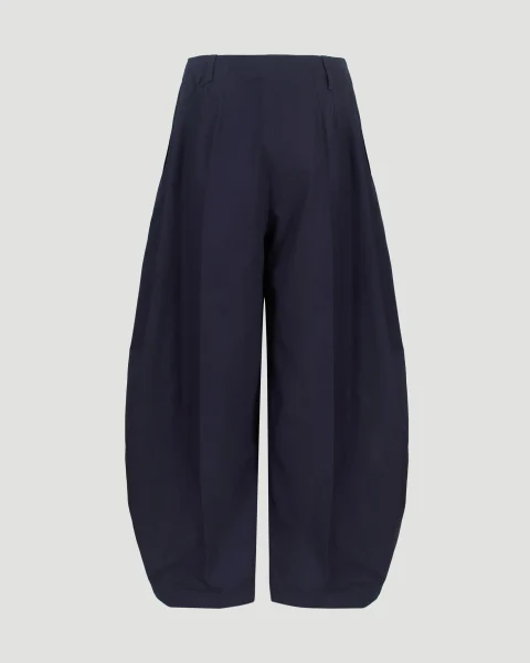 The Wide Ovalo Pants in Navy — снимка 2