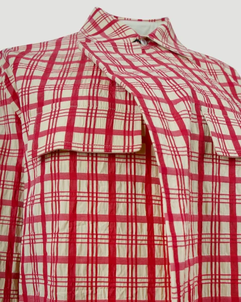 Check Shirt in Cotton — снимка 2