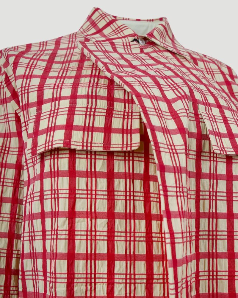 Check Shirt in Cotton — снимка 2