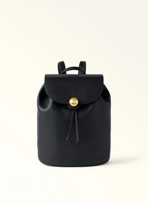 Кожена раница Furla Moonlight Nero M