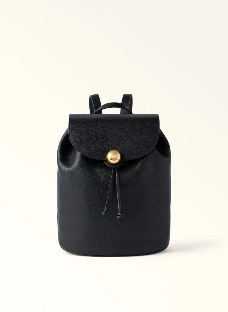 Кожена раница Furla Moonlight Nero M