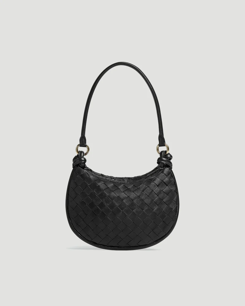 Small Gemeli Bag in Black — снимка 2