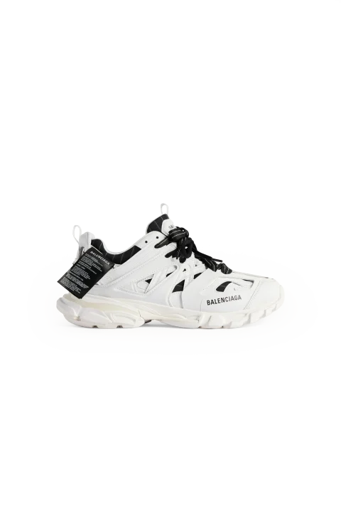 Track Shirt Sneaker in White