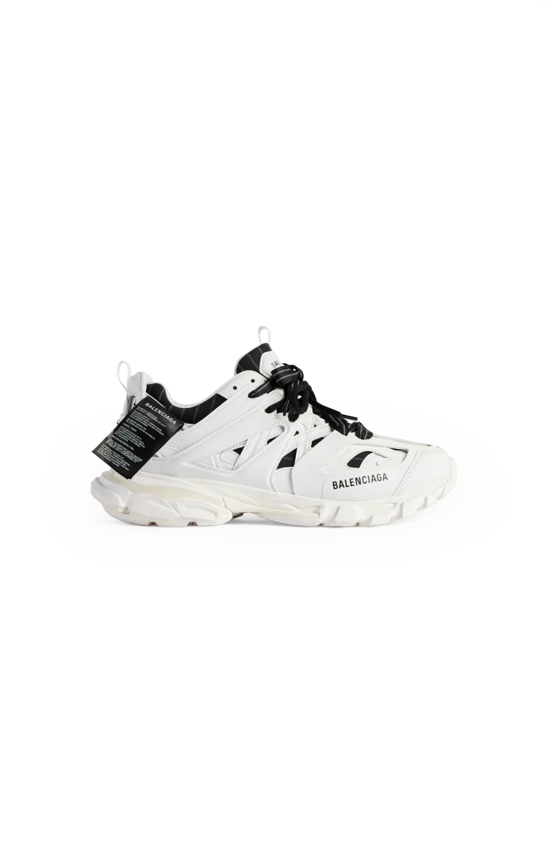 Track Shirt Sneaker in White