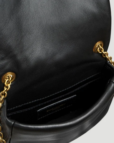 Nano Jamie Shoulder Bag in Black — снимка 6