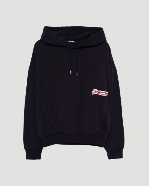 The Gio Varsity Hoodie in Navy