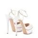 Дамски бели сандали Flora Casadei — снимка 4