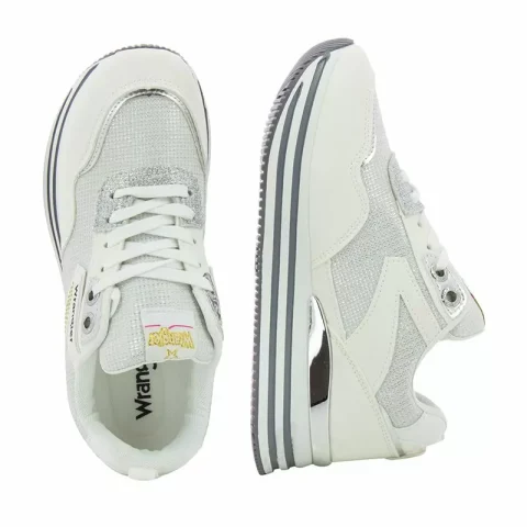 Дамски Сникърс WRANGLER – WL32720S -WHITE — снимка 5