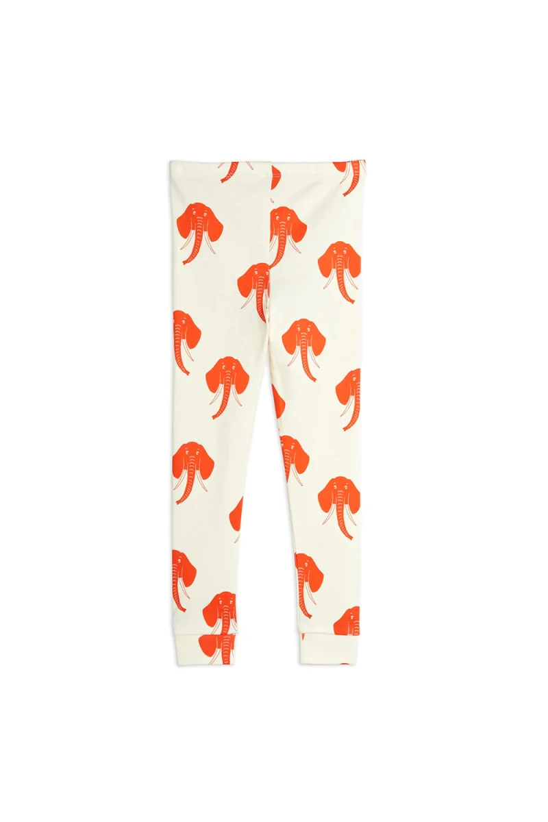 Детски Клинове Elephants Aop Leggings 2223012011 offwhite — снимка 2