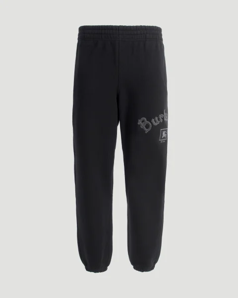 Gothic Logo Cotton Jogging Pants
