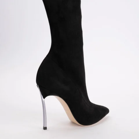Дамски велурени чизми Blade Casadei — снимка 6