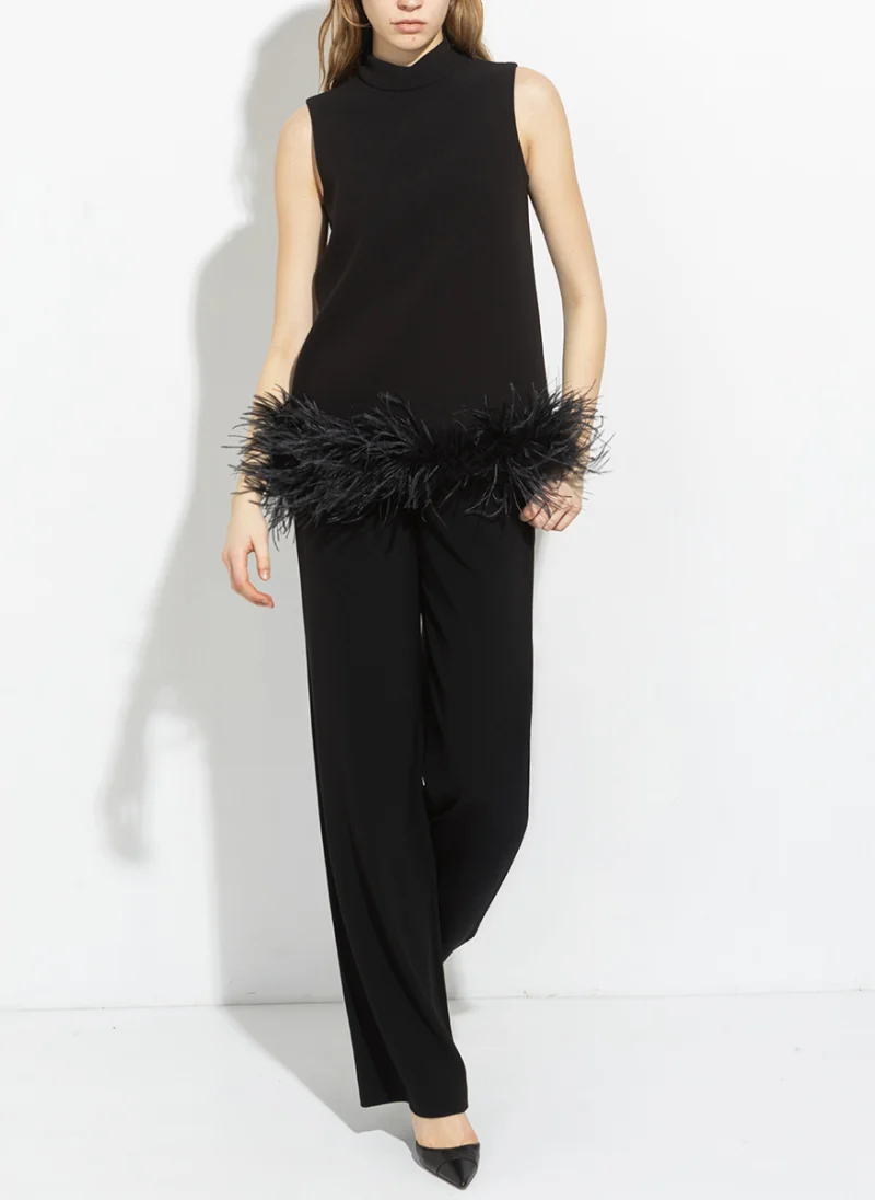 Топ с пера Max Mara Studio Msevello