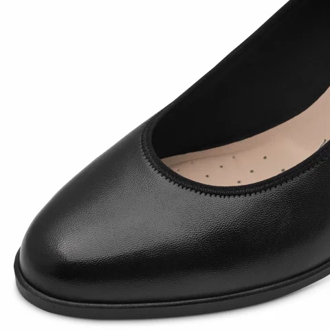 Токчета TAMARIS – 1-22451-44-003 BLACK LEATHER — снимка 4