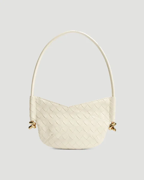 Baby Solstice Shoulder Bag in Sea Salt