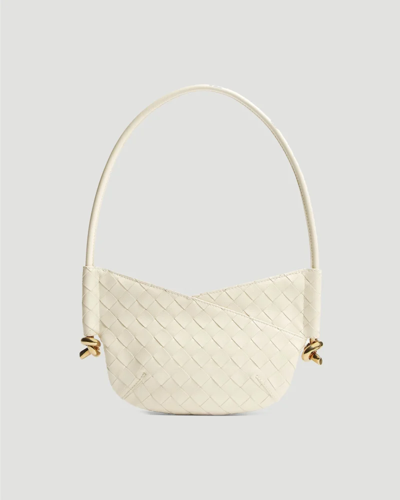 Baby Solstice Shoulder Bag in Sea Salt