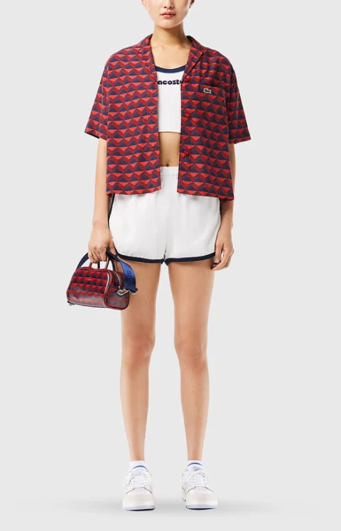 Многоцветна риза с къс ръкав — снимка 2