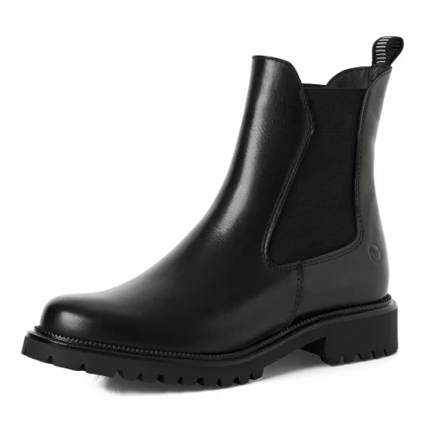 Дамски Равни Боти TAMARIS – 1-25427-41-001 BLACK_2 — снимка 3