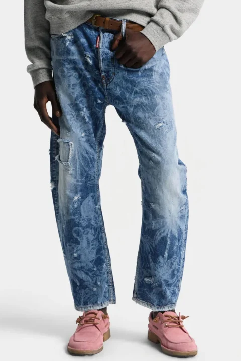 Jeans S74LB1878D30011 470 navy blue — снимка 2