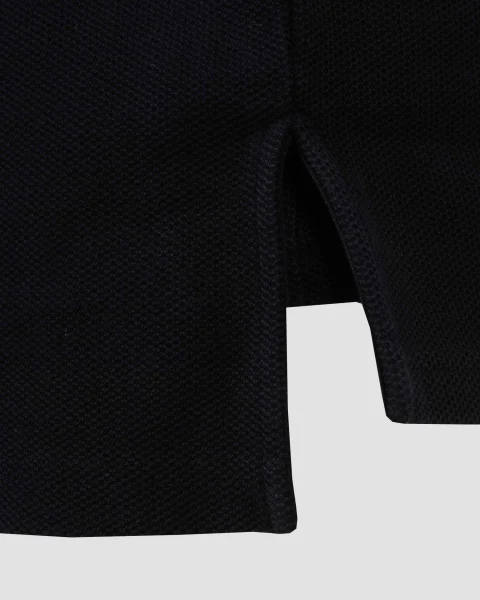 Black Striped Deconstructed Mini Skirt — снимка 2