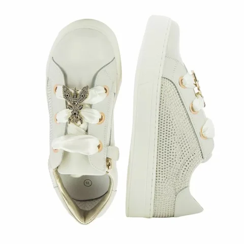 Дамски Сникърс PATRIZIA PEPE – PPJ826 OFF WHITE — снимка 5
