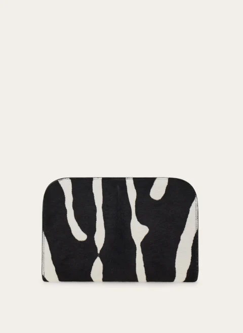 Клъч с 'furry texture' дизайн 'Diana' Ferragamo — снимка 4