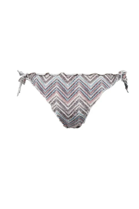 Бански Onlandrea Ruffle Bikini Brazilian 15250845 19-1430 tcx mink — снимка 2