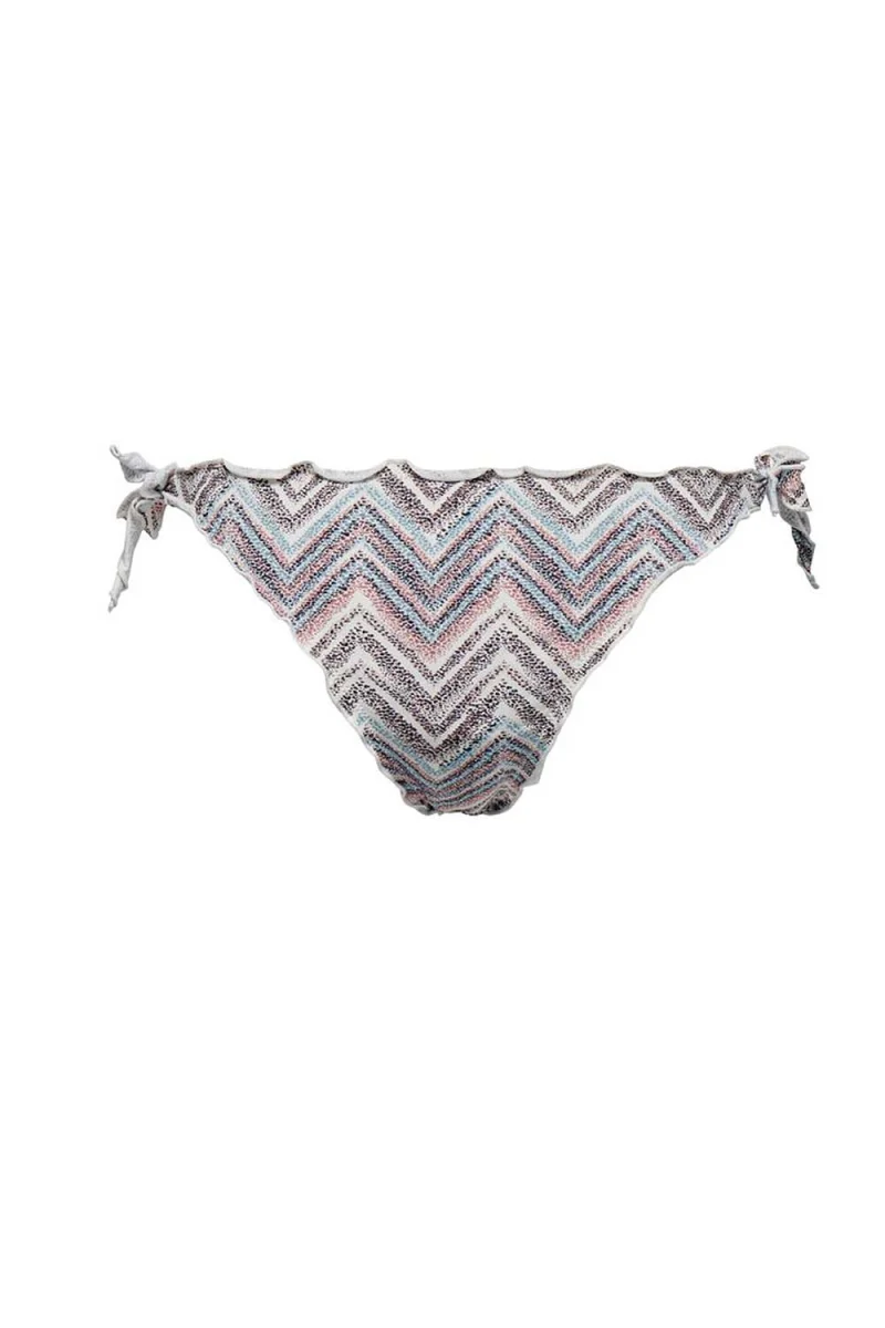 Бански Onlandrea Ruffle Bikini Brazilian 15250845 19-1430 tcx mink — снимка 2