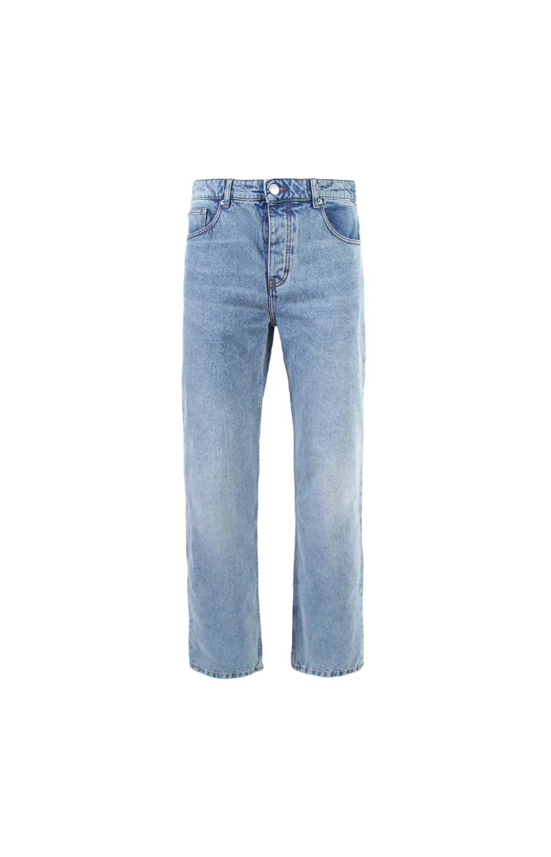 Used Blue Classic Fit Jeans
