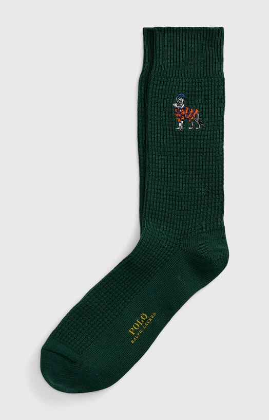 Памучни чорапи с POLO BEAR лого бродерия