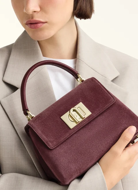 Мини Crossbody чанта Furla 1927 Toni Red Apple — снимка 5