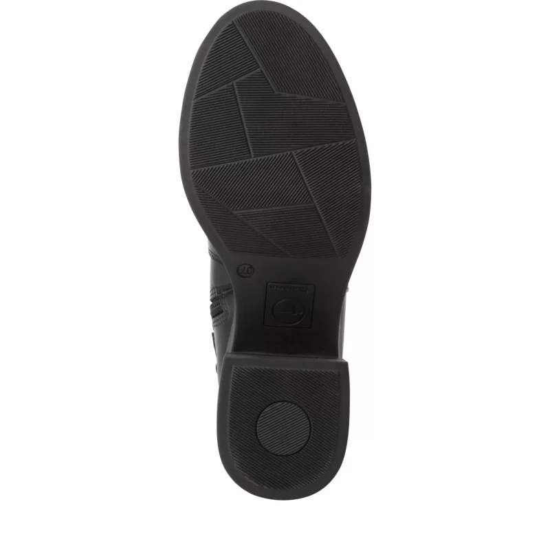 Дамски Боти На Ток TAMARIS – 1-25451-43-001 BLACK — снимка 4