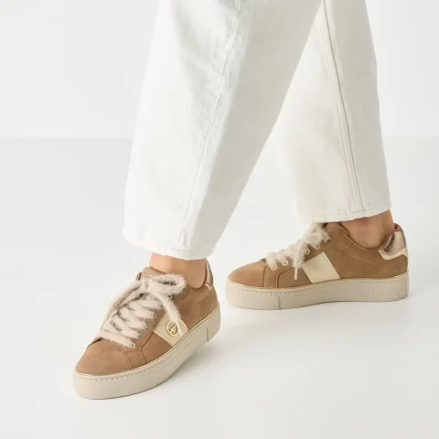 Дамски Сникърс TAMARIS – 1-23724-42-371 CAMEL SUEDE — снимка 7