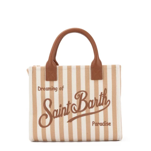 Дамска чанта с райе Vanity SAINT BARTH