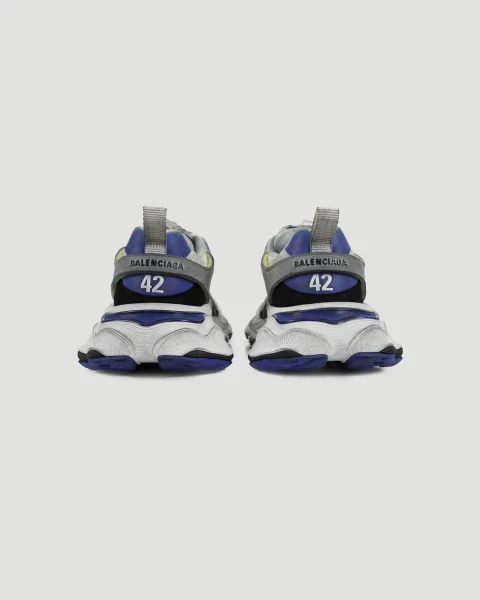 Cargo Sneaker in Grey, White & Blue — снимка 5