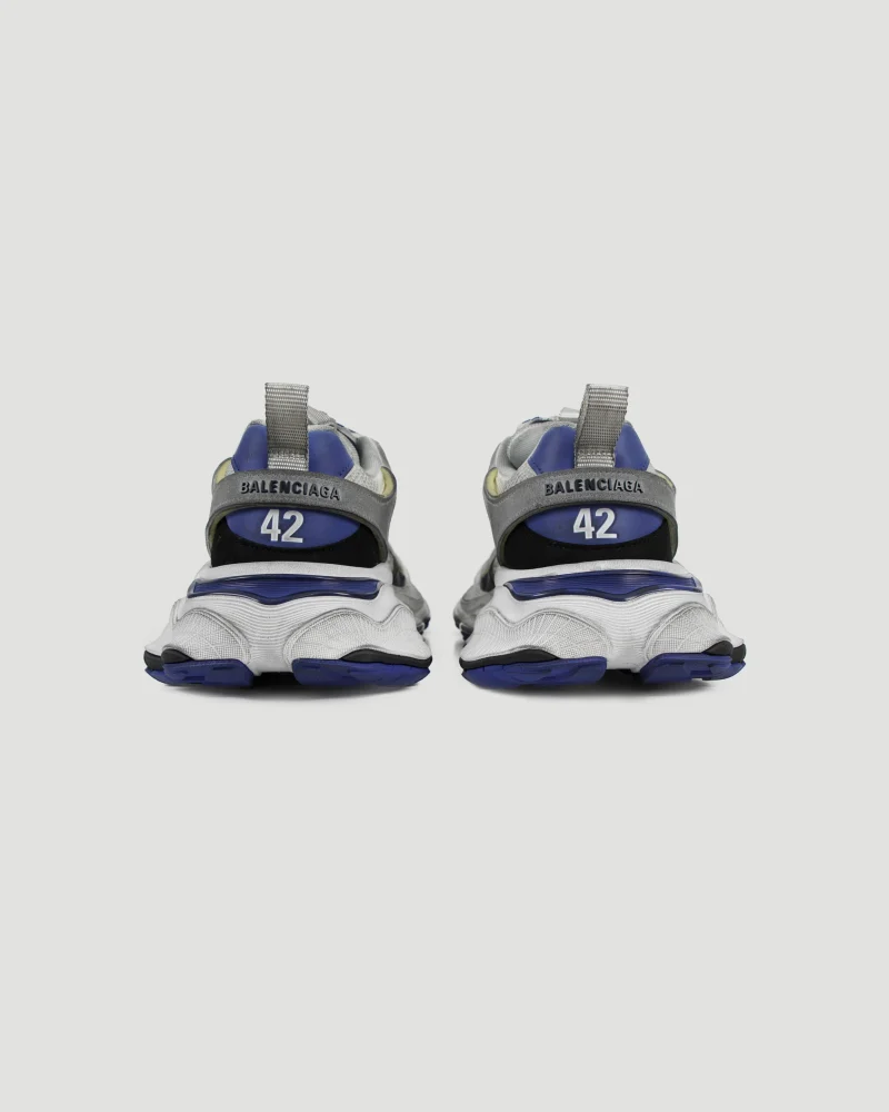 Cargo Sneaker in Grey, White & Blue — снимка 5