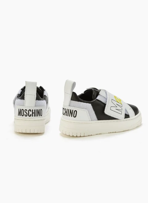 Кецове с лого надпис Moschino Kids — снимка 4