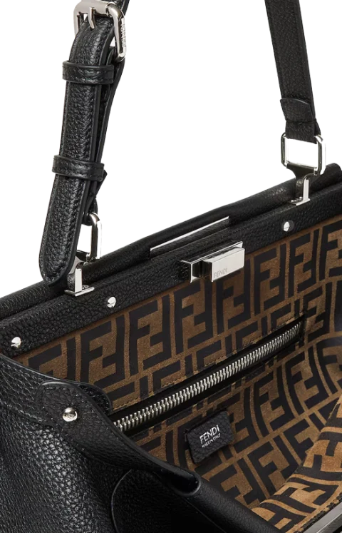My Peekaboo Large Shoulder Bag in Black — снимка 5