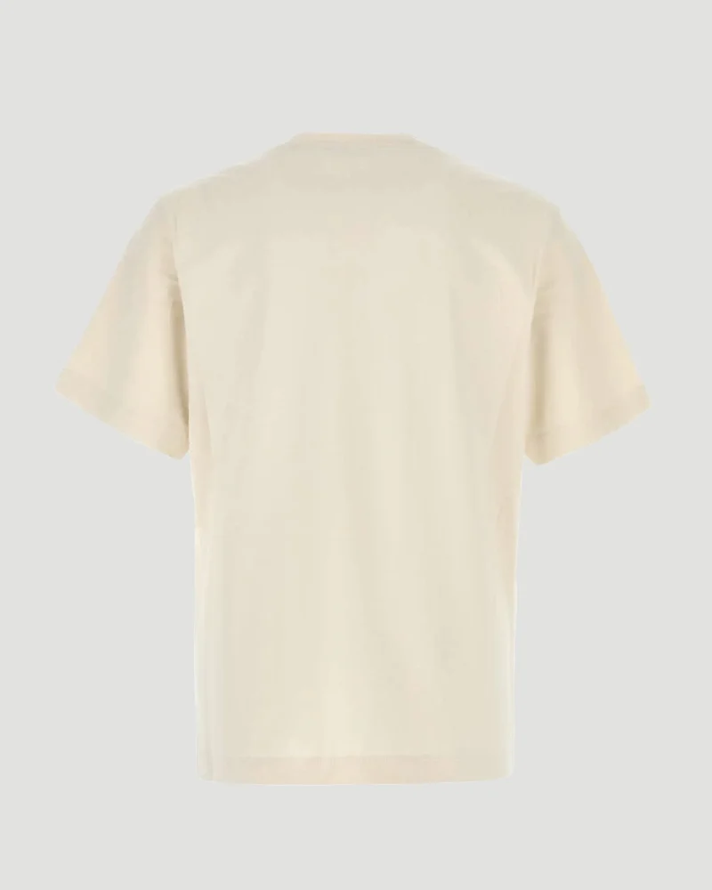 Men's Logo Cotton T-Shirt in Tundra — снимка 2