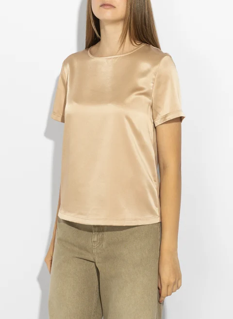 Блуза от сатенирана материя Weekend Max Mara Wkdgilbert — снимка 10