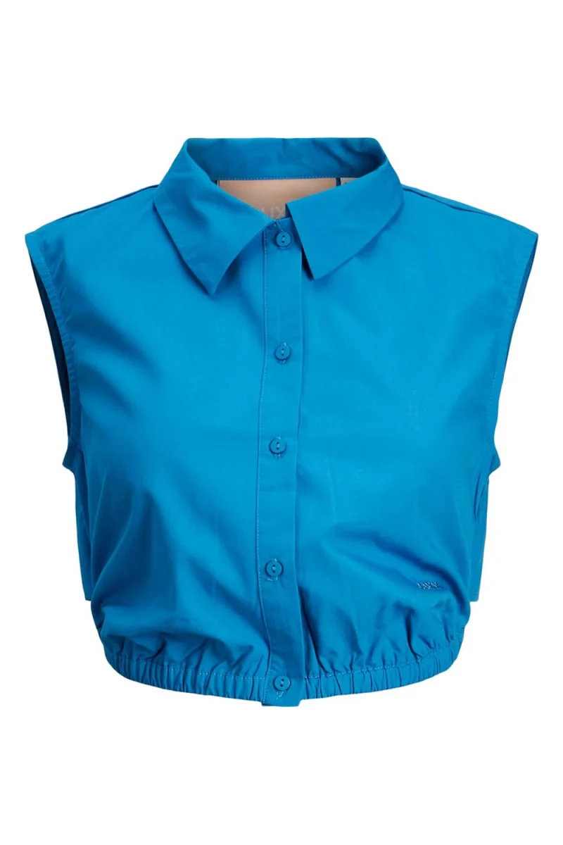 Риза Jxroe Mission Sl Cropped Shirt 12234997 17-4245 TCX ibiza blue
