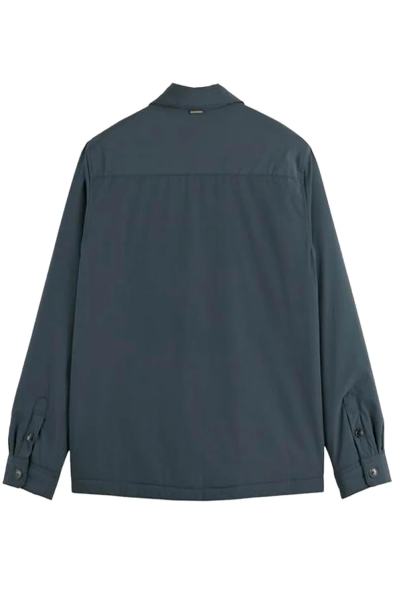 Риза Padded Nylon-Blend Overshirt 178995 SC0008 black — снимка 2