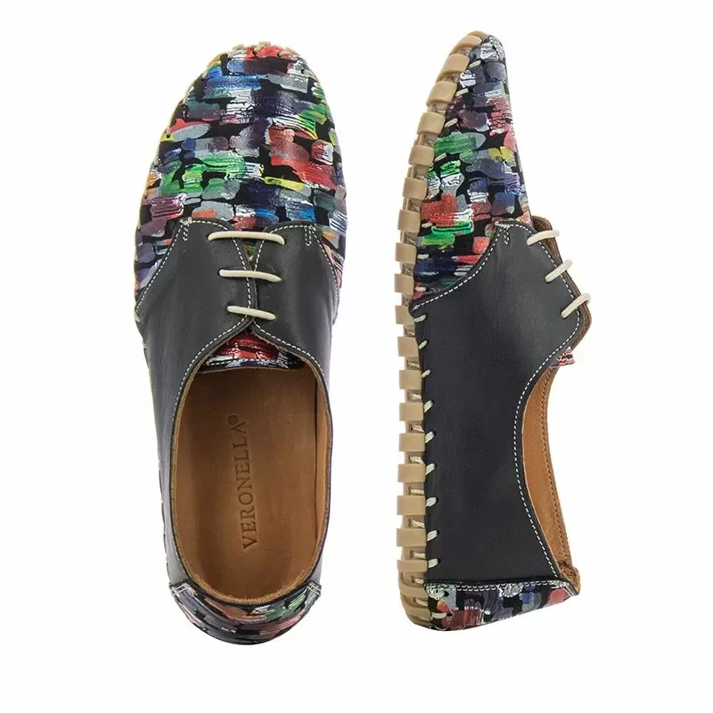Дамски Ежедневни VERONELA – 398.2017.2 R57 BLACK MULTI — снимка 3