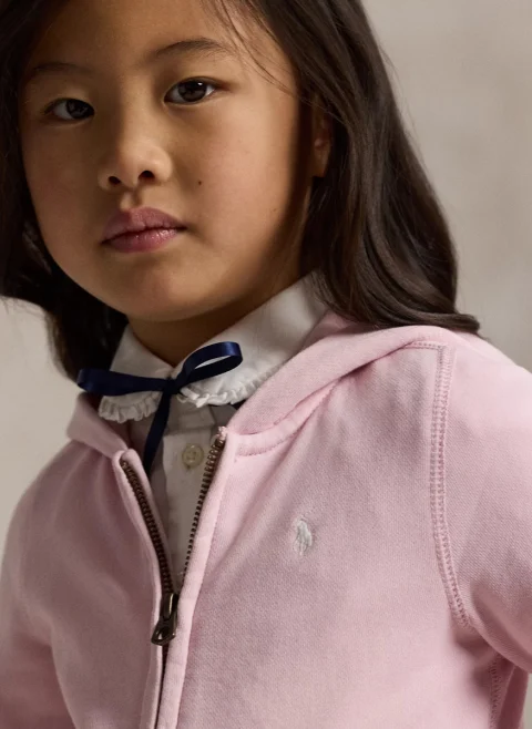 Суитшърт с качулка Ralph Lauren Kids 2-6 — снимка 3