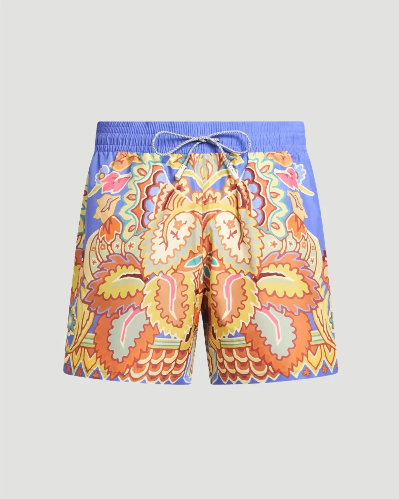 Floral Print Swim Shorts