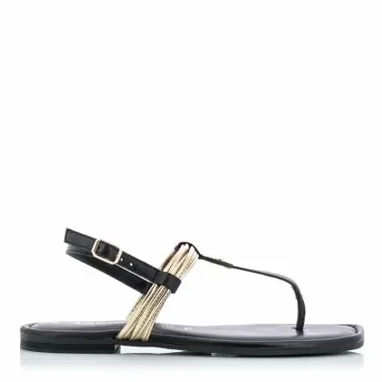 Дамски равни сандали TAMARIS – 1-1-28133-28 048 BLACK/GOLD